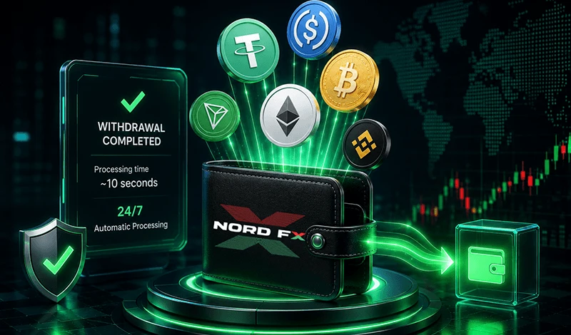 NordFX Automatic Crypto Withdrawals